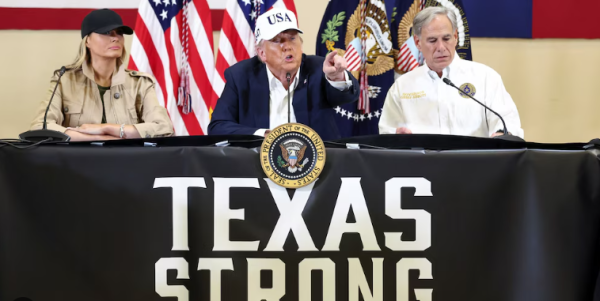 安信策略 得州洪水已致129人遇难 美总统特朗普强硬回应批评声音