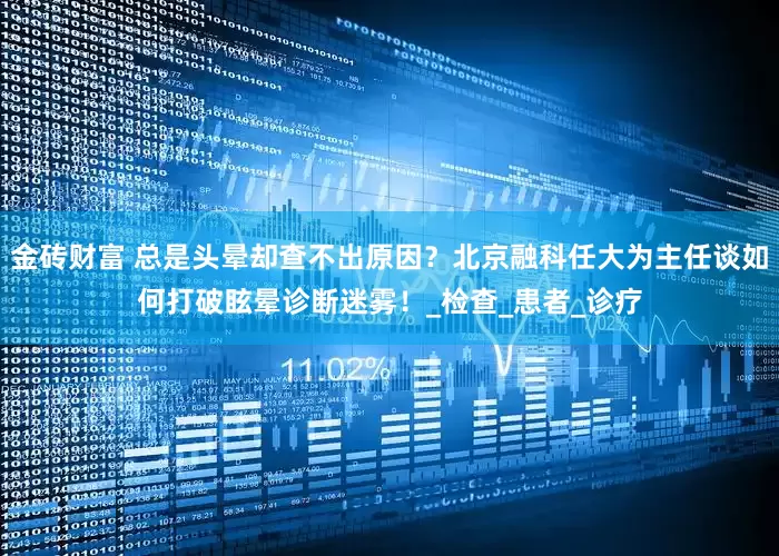 金砖财富 总是头晕却查不出原因？北京融科任大为主任谈如何打破眩晕诊断迷雾！_检查_患者_诊疗